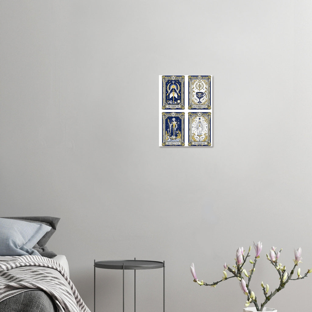 Modern Tarot Cards Art Print Art Print — detail view | Wild Thread Co