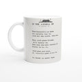 Football Terrace Poem Mug Coffee Tea Ceramic 11oz — Mug | Wild Thread Co