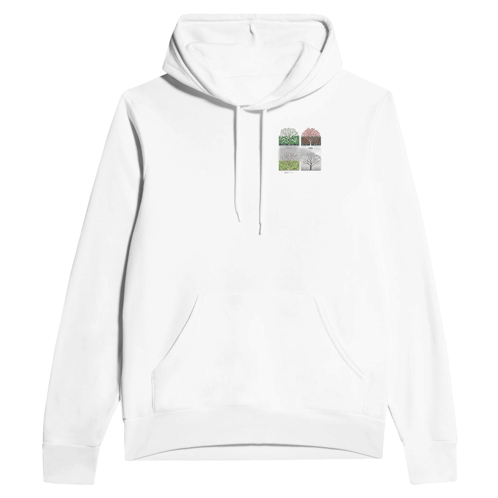 Hedgerow Four Seasons Panels — Hoodie | Wild Thread Co UK