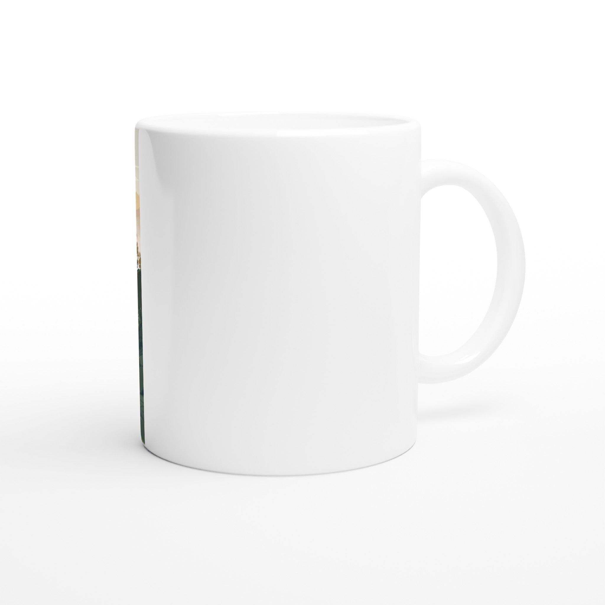 Morning Mist Valley Farm Mug — detail view | Wild Thread Co