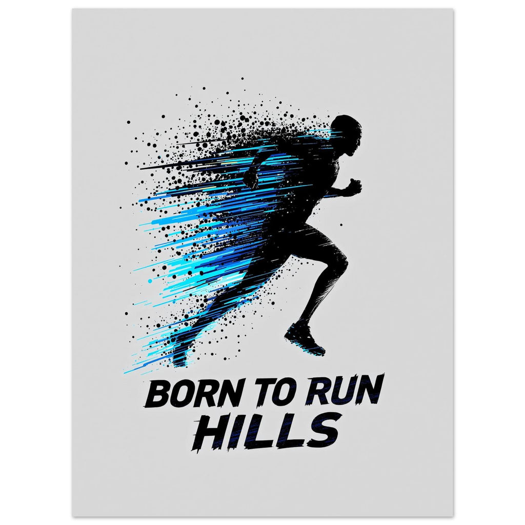 Trail Running Art Print Art Print — detail view | Wild Thread Co