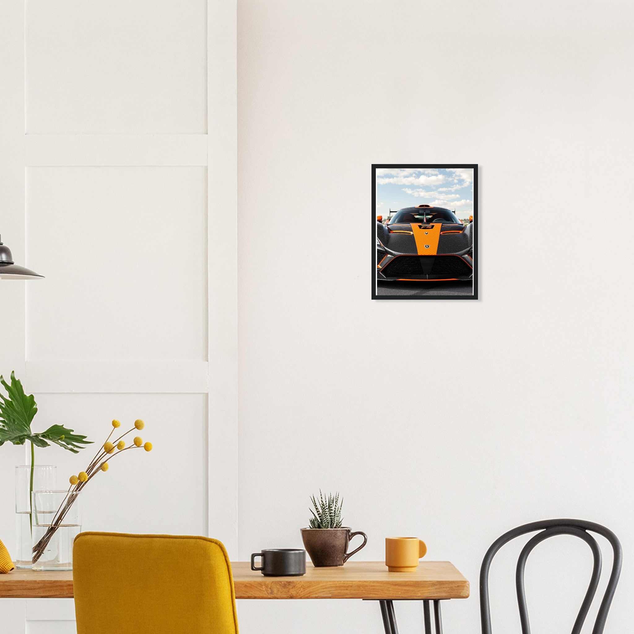 Hennessey Venom F5 Framed Art Print — detail view | Wild Thread Co