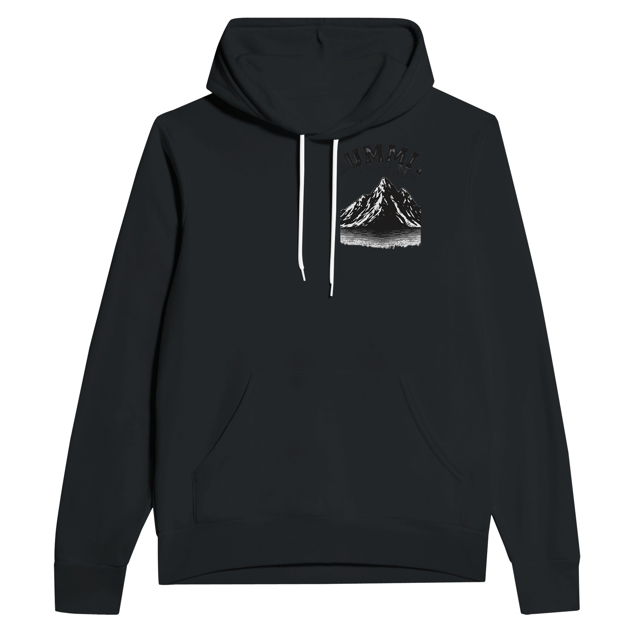 Gorpcore Mountain Hoodie — detail view | Wild Thread Co