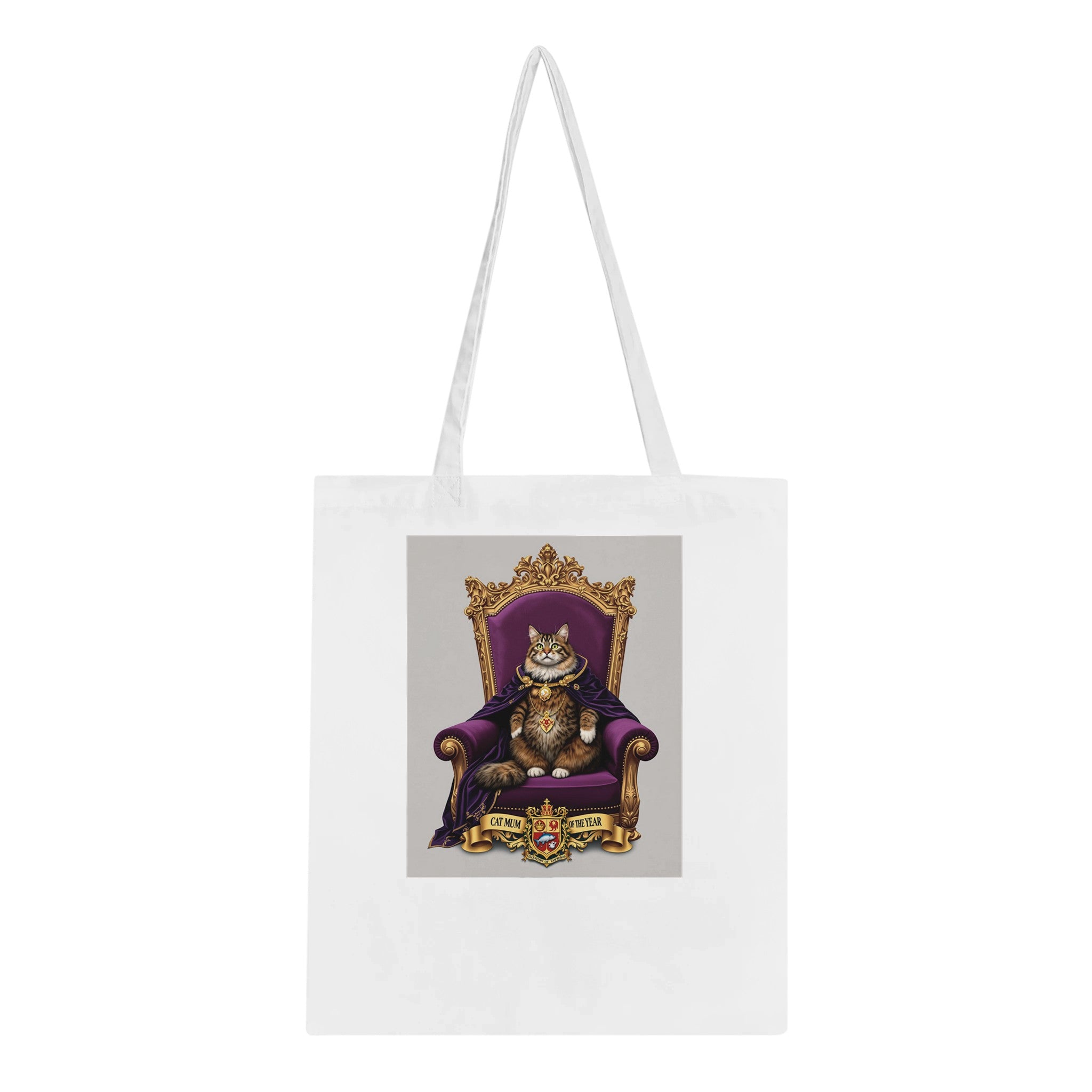 Cat Mum Tote Bag Cotton Shopper UK — Tote Bag | Wild Thread Co