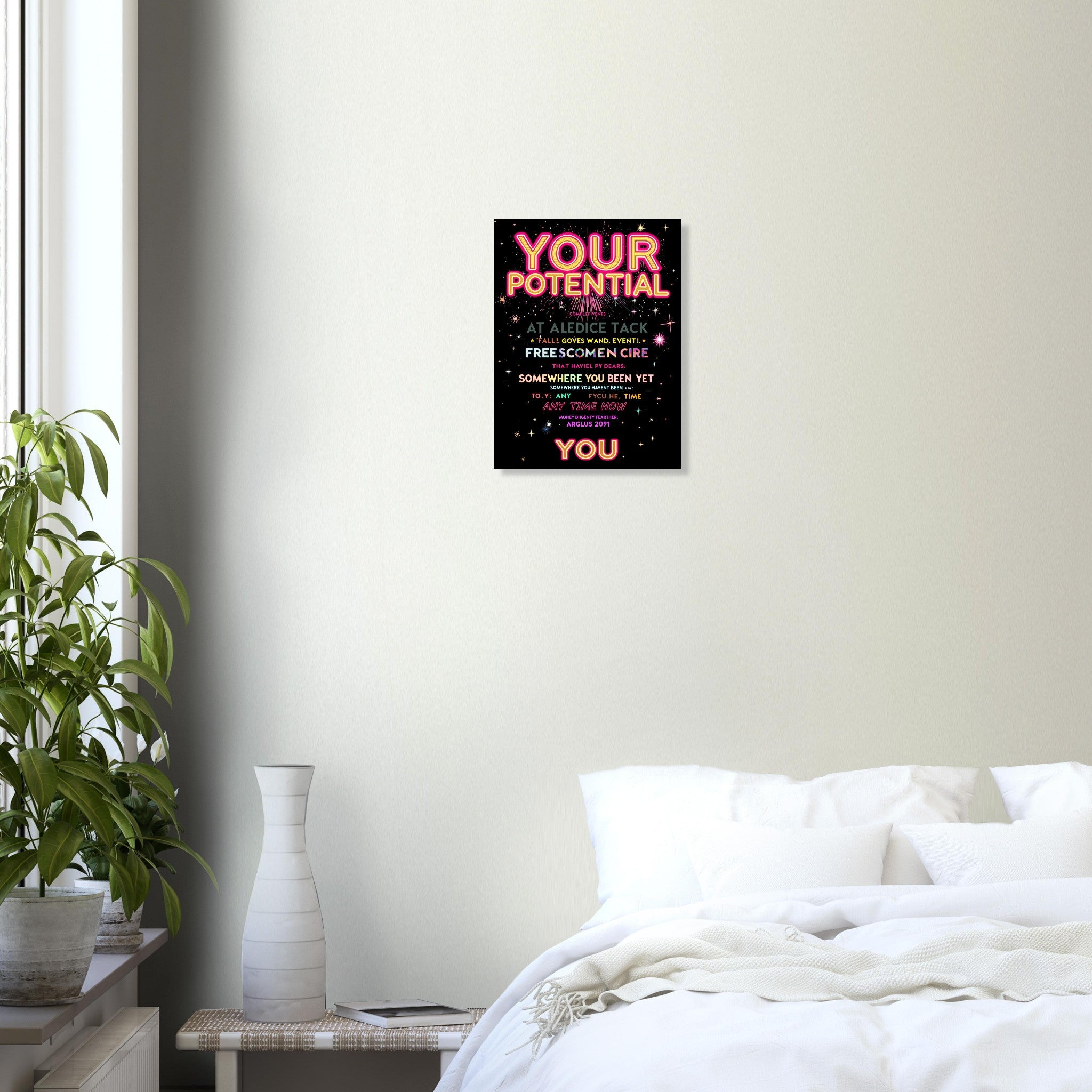 Rave Motivation A1 Art Print Art Print — detail view | Wild Thread Co