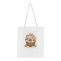 Kitten Basket Tote Bag Cotton Shopper UK — Tote Bag | Wild Thread Co UK