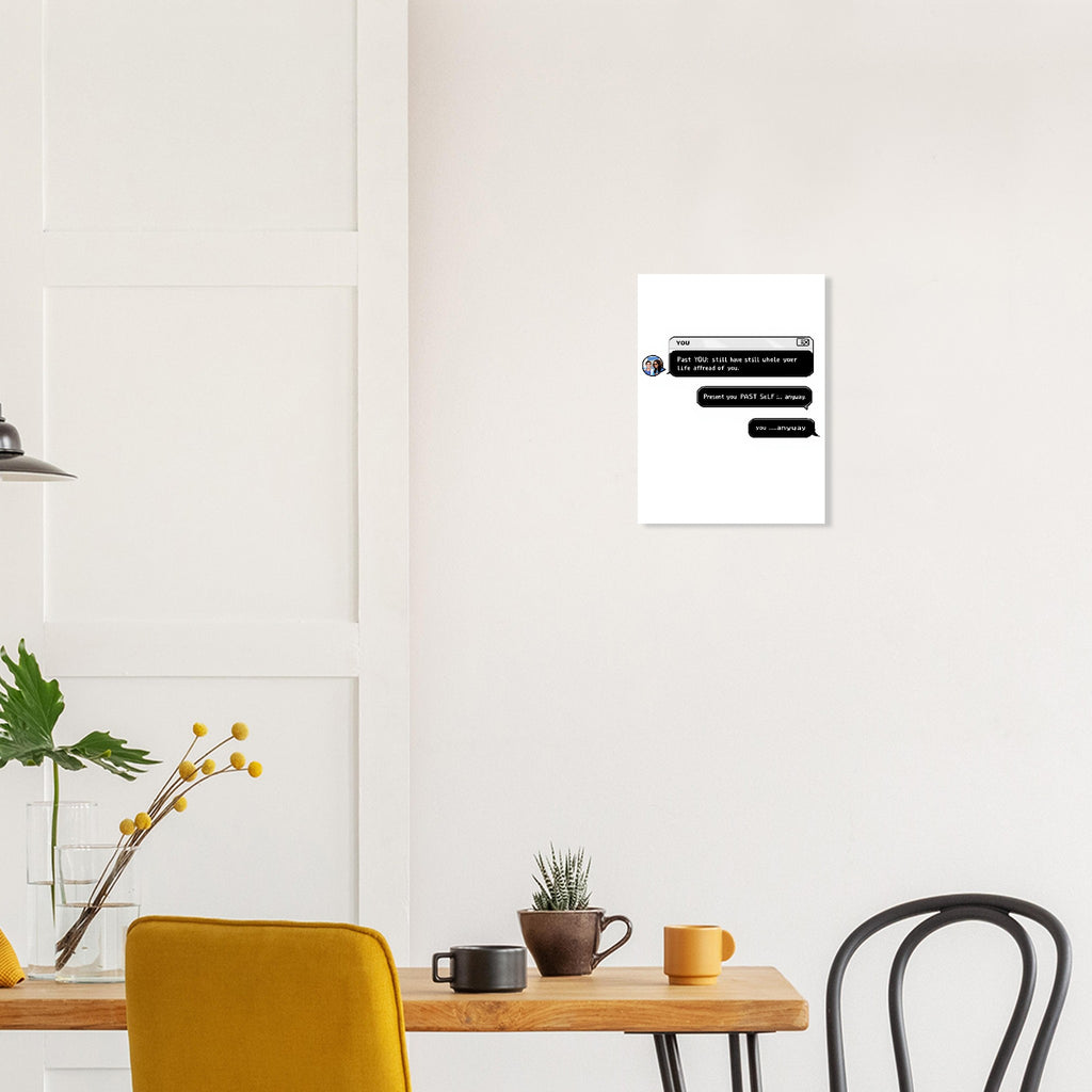 Msn Messenger Chat Art Print Art Print — detail view | Wild Thread Co