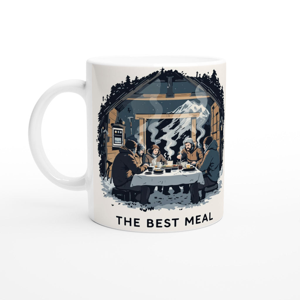 Mountain Hut Supper Fellowship Climbers Mug Coffee Tea Ceramic 11oz UK Gift — Mug | Wild Thread Co UK