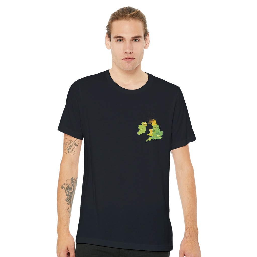 Gorpcore Weather Obsession T-Shirt — detail view | Wild Thread Co