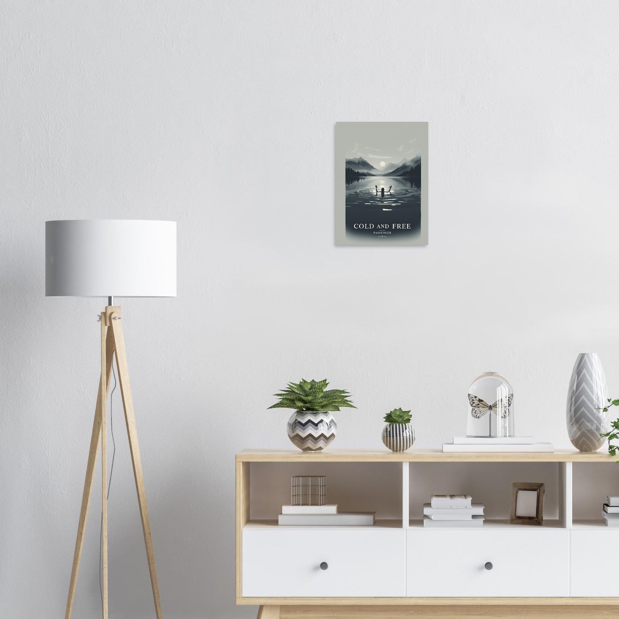 Wild Swimming Loch A1 Art Print — Art Print | Wild Thread Co UK