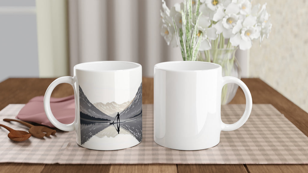 Canal Paddleboard Loch Reflection Dawn Mug Coffee Tea Ceramic 11oz — Mug | Wild Thread Co