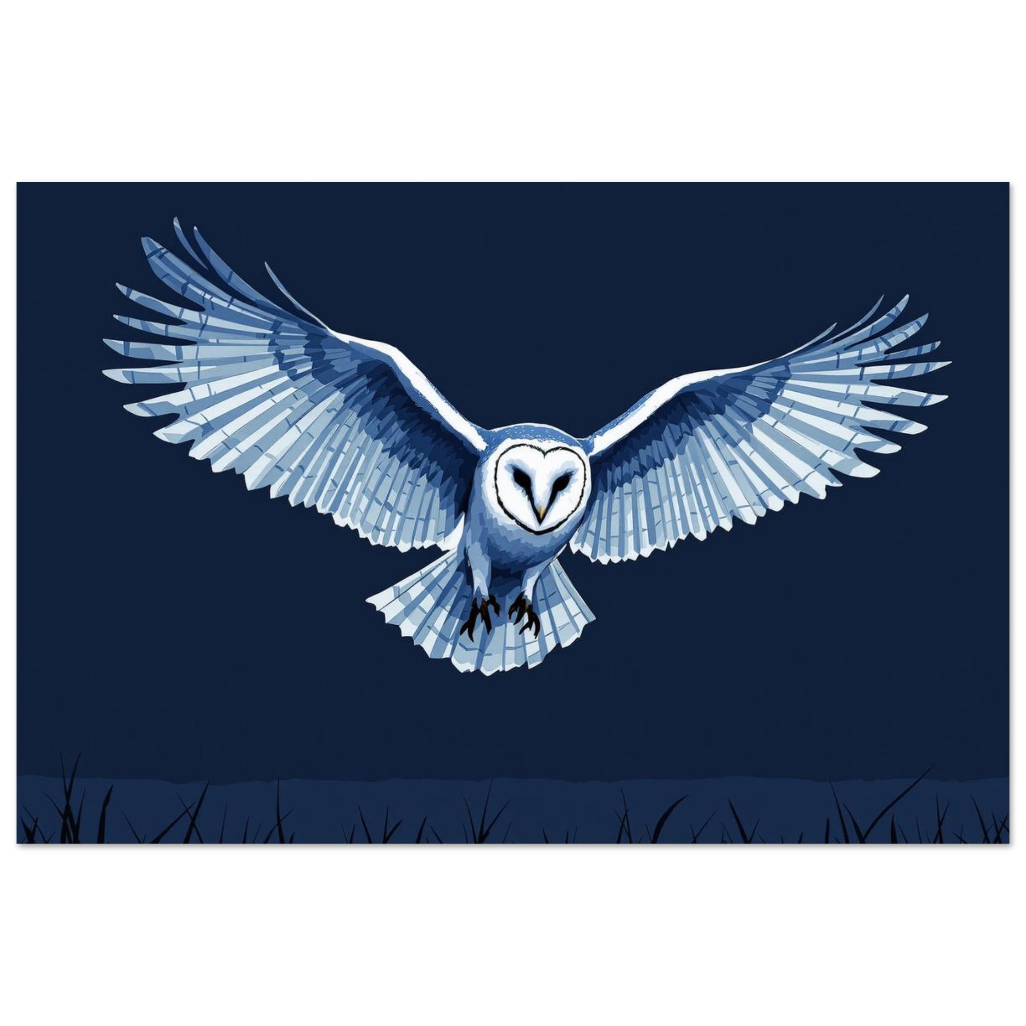 Barn Owl Hunting — Print Material | Wild Thread Co UK