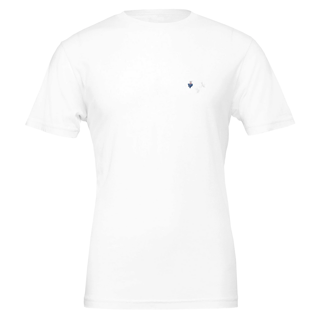 Sloe Berry Blackthorn Frost Gin T-Shirt — detail view | Wild Thread Co