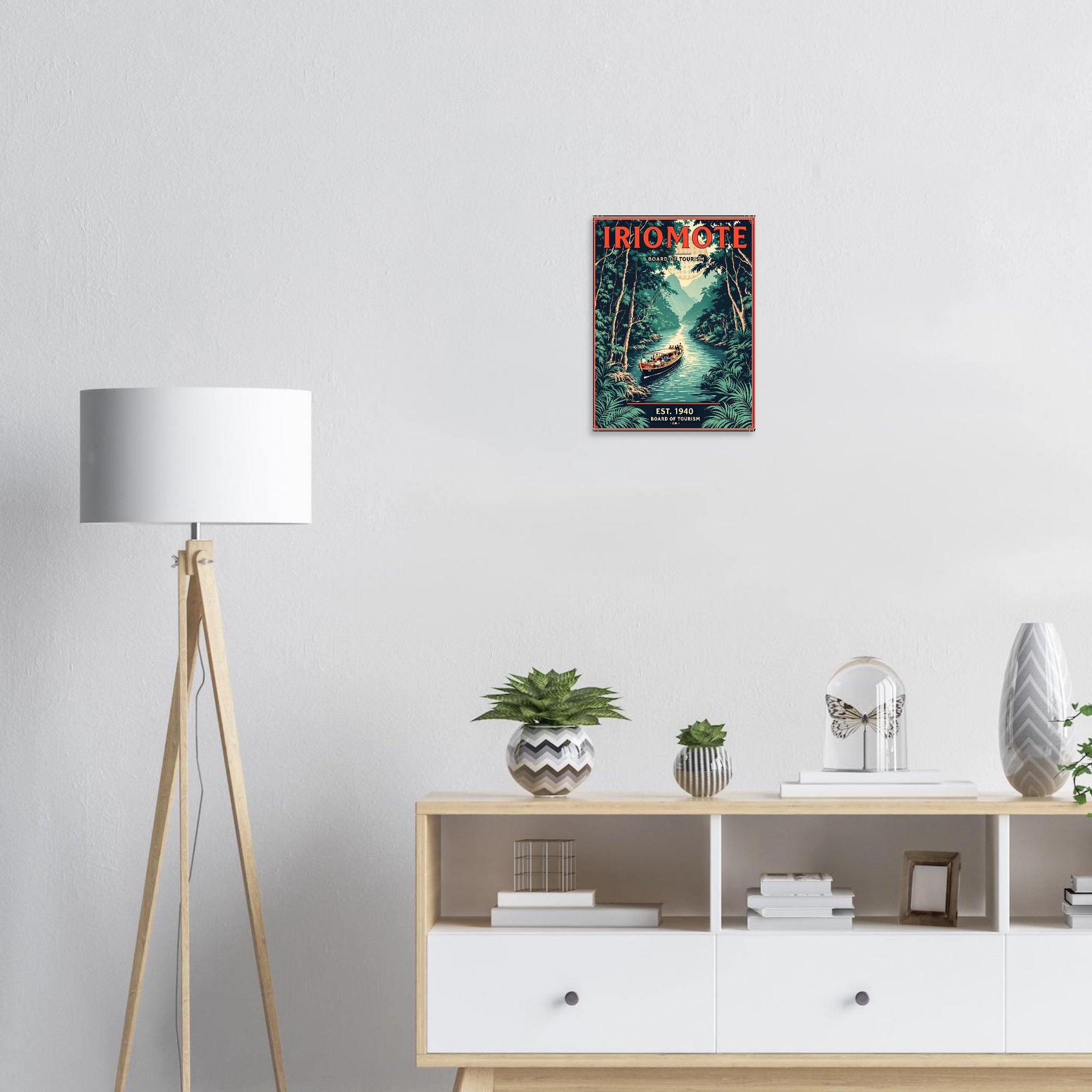 Iriomote Vintage Travel Poster — Art Print | Wild Thread Co