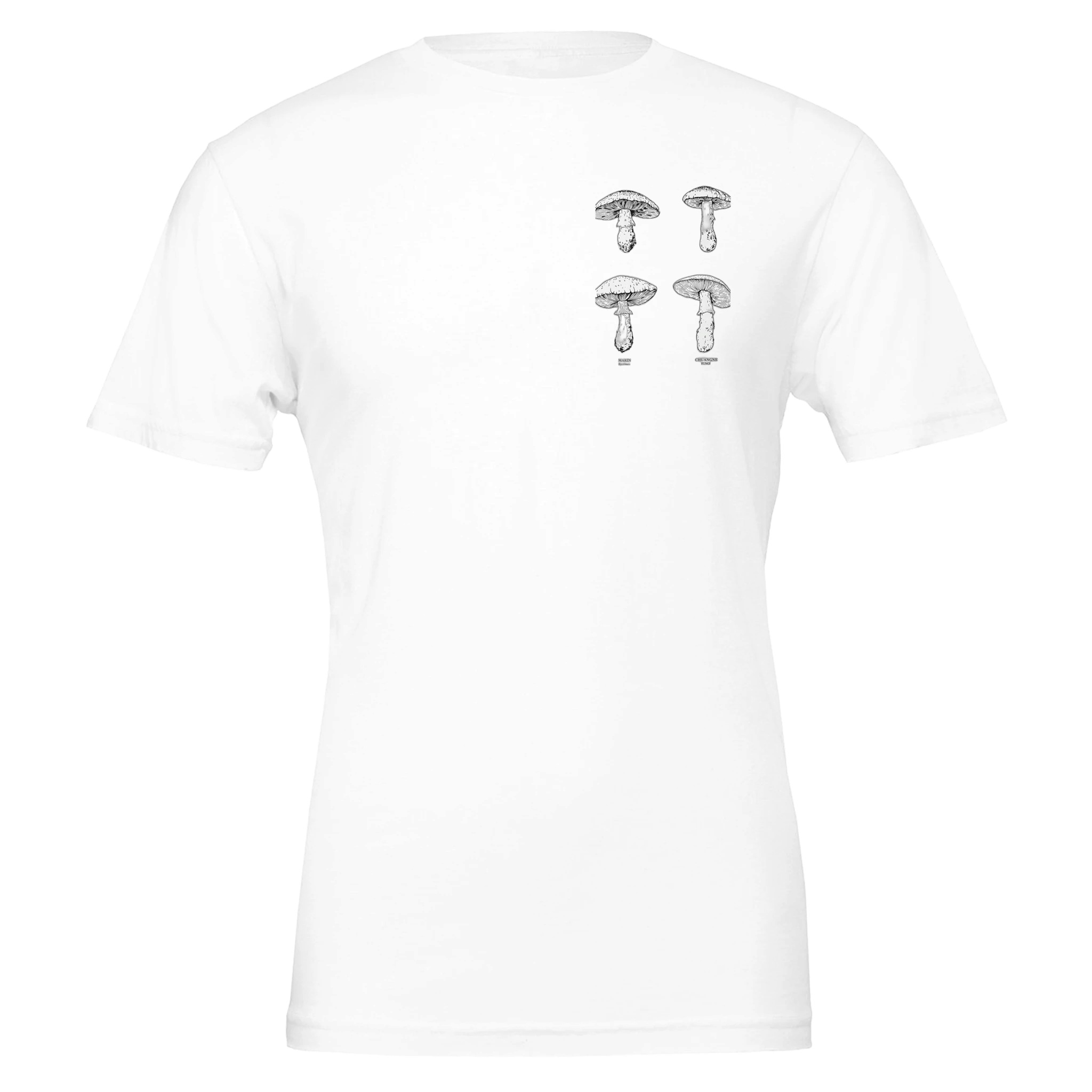 Dark Academia Mushroom Foraging T-Shirt — T-Shirt | Wild Thread Co