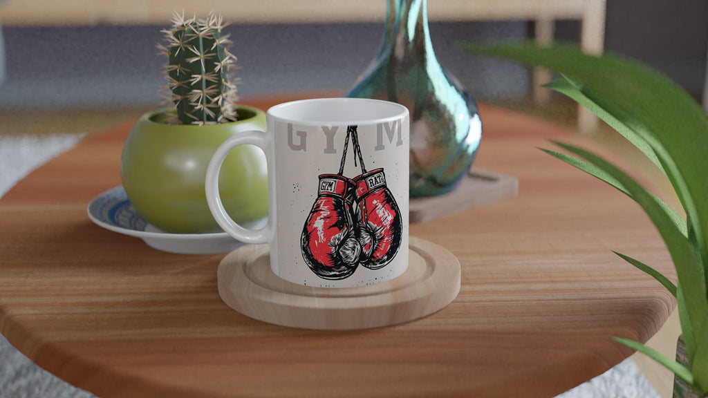 Retro Boxing Underground — Mug detail view | Wild Thread Co
