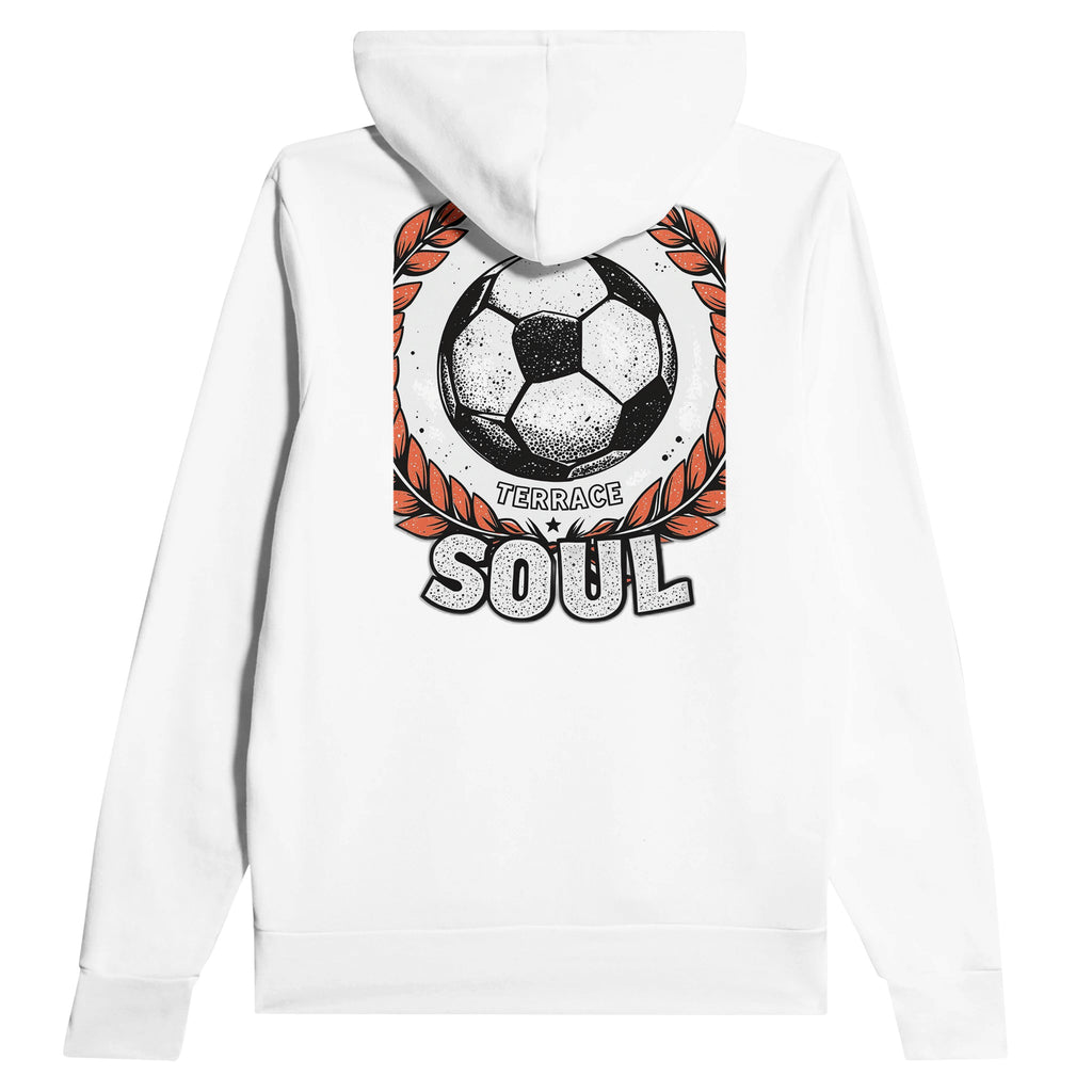 Retro Sports Football Hoodie — detail view | Wild Thread Co
