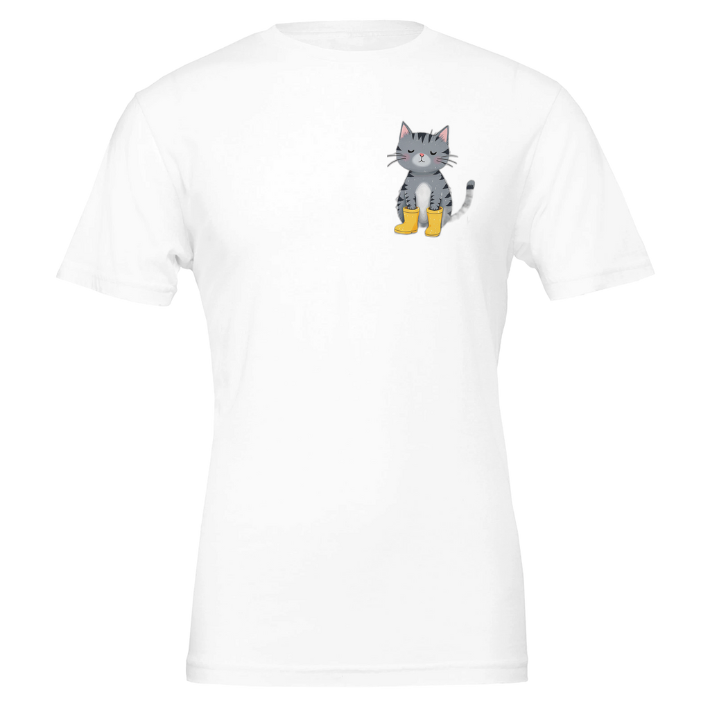 Cat In Rain Puddle T-Shirt — T-Shirt | Wild Thread Co