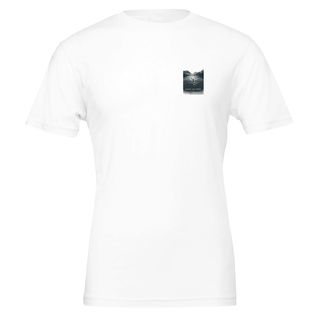 Wild Swimming Loch T-Shirt — detail view | Wild Thread Co
