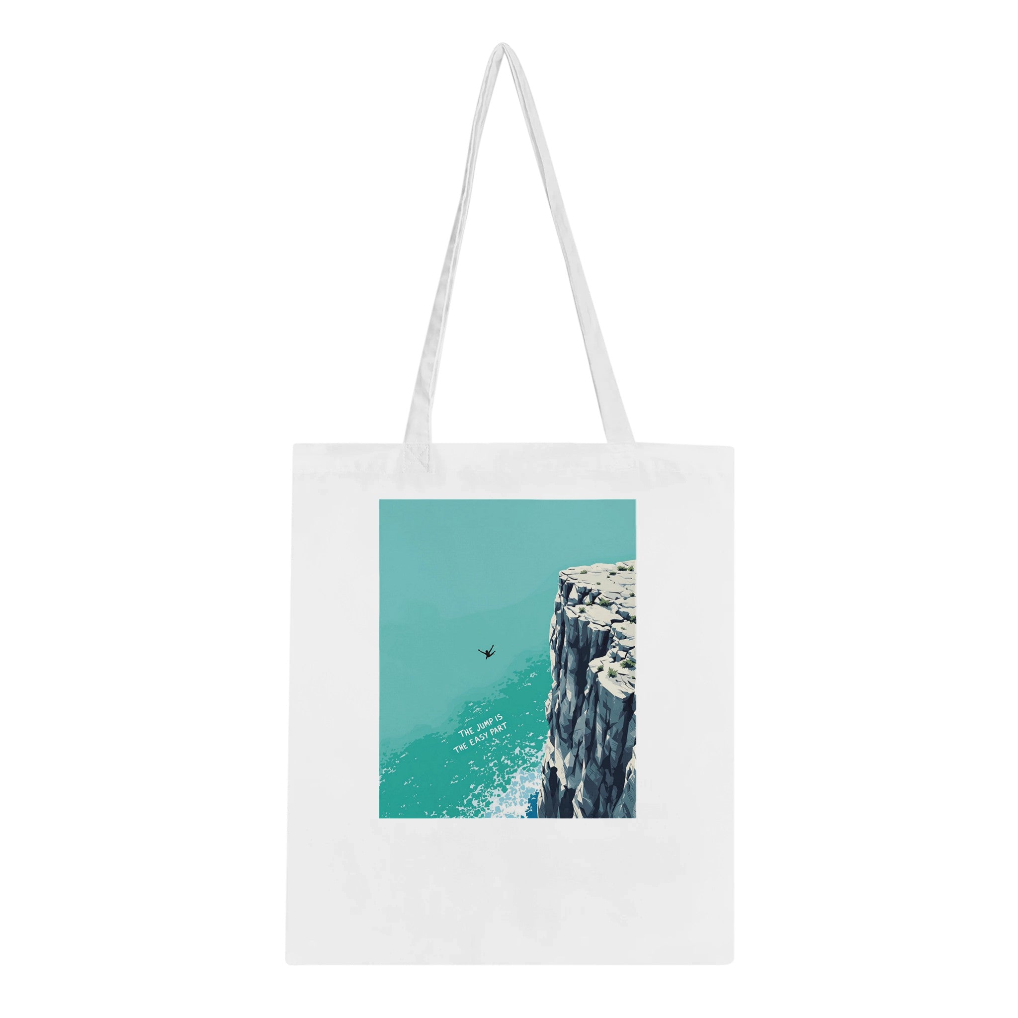 Coasteering Cliff Jump Tote Bag — Tote Bag | Wild Thread Co