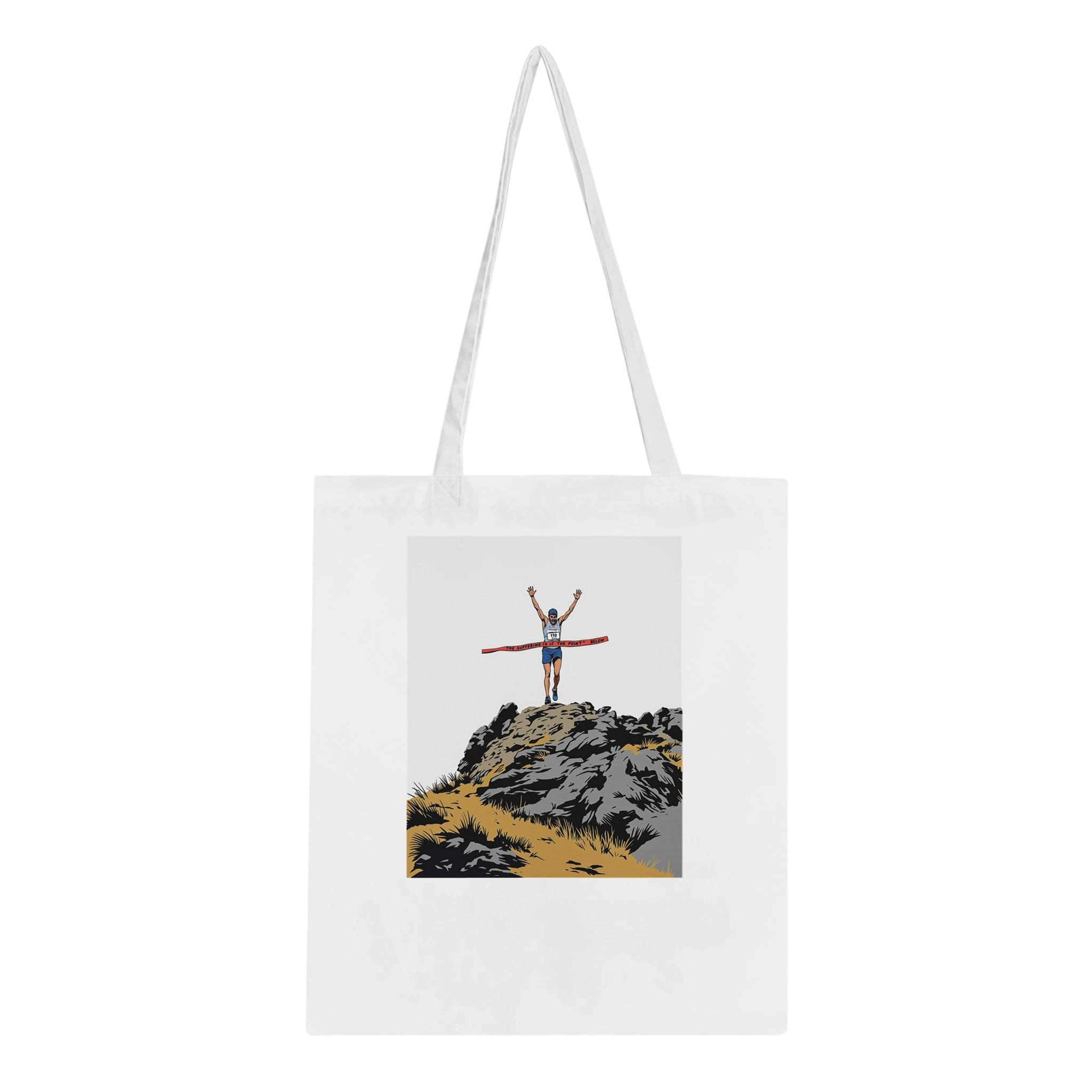 Fell Race Summit Finish Destroyed — Tote Bag | Wild Thread Co UK