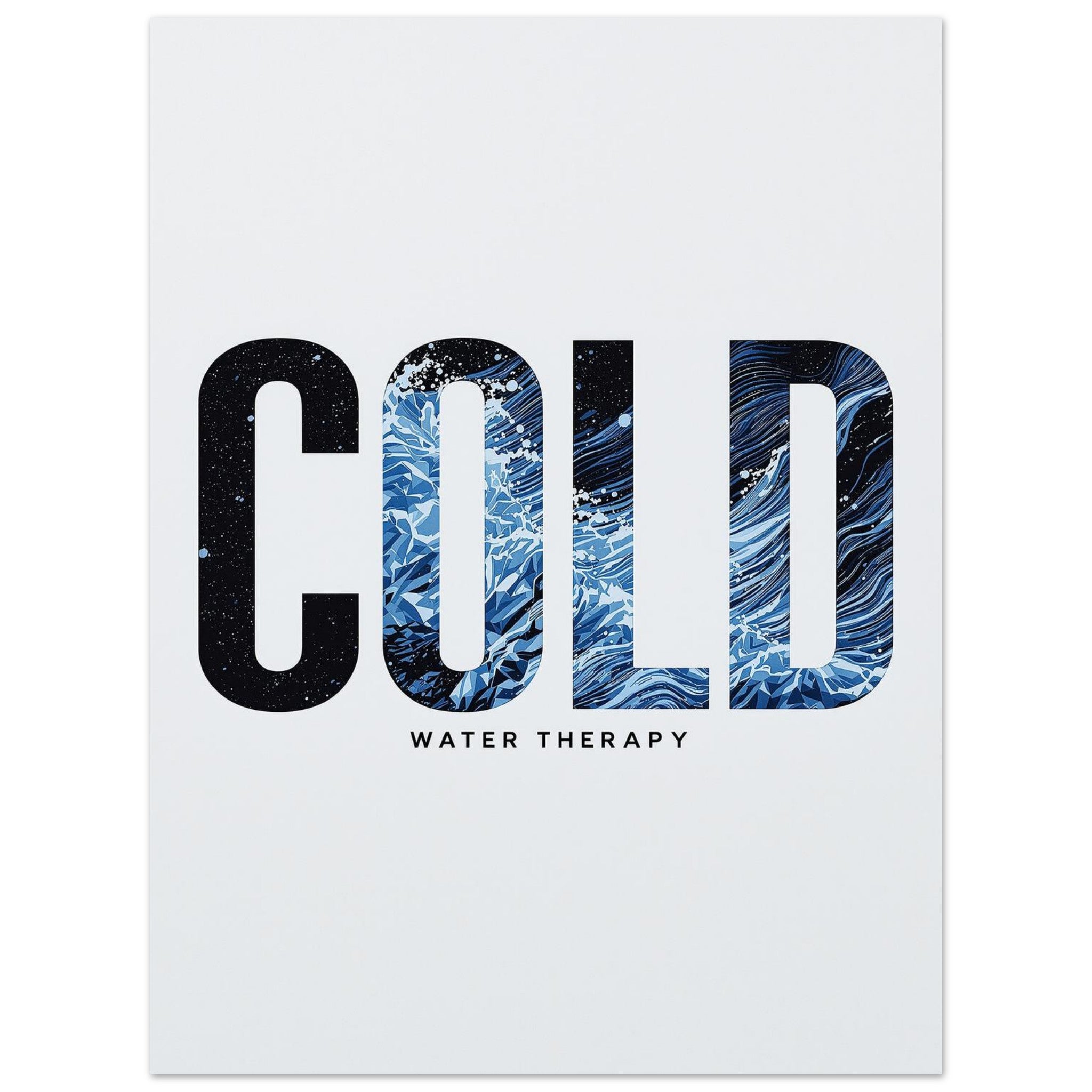 Cold Water Therapy Wild Swimming Art Print Poster Wall Art UK — Art Print | Wild Thread Co