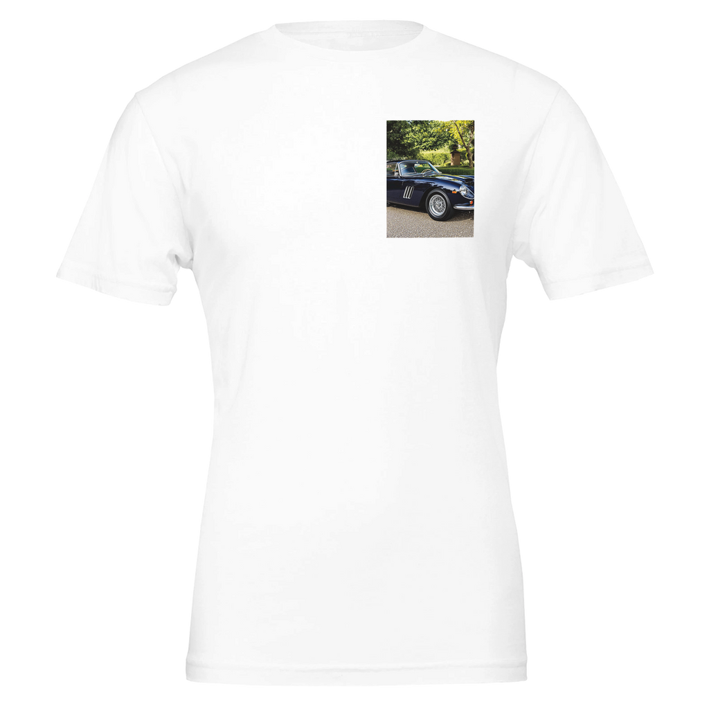 Ferrari 275 Gtb T-Shirt — detail view | Wild Thread Co