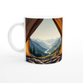 Tent Doorway Mountain Morning — Mug | Wild Thread Co UK