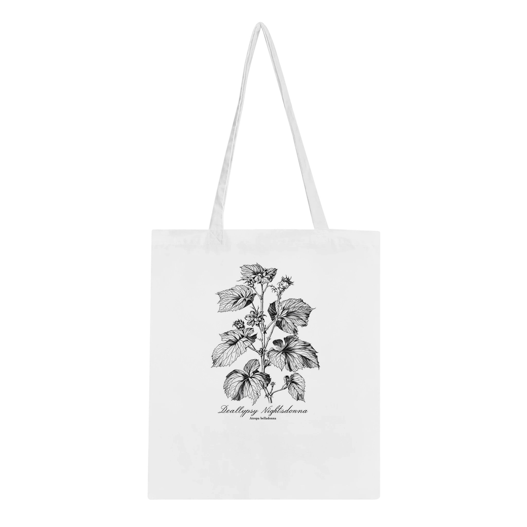 Dark Academia Gothic Botanical — Tote Bag | Wild Thread Co UK