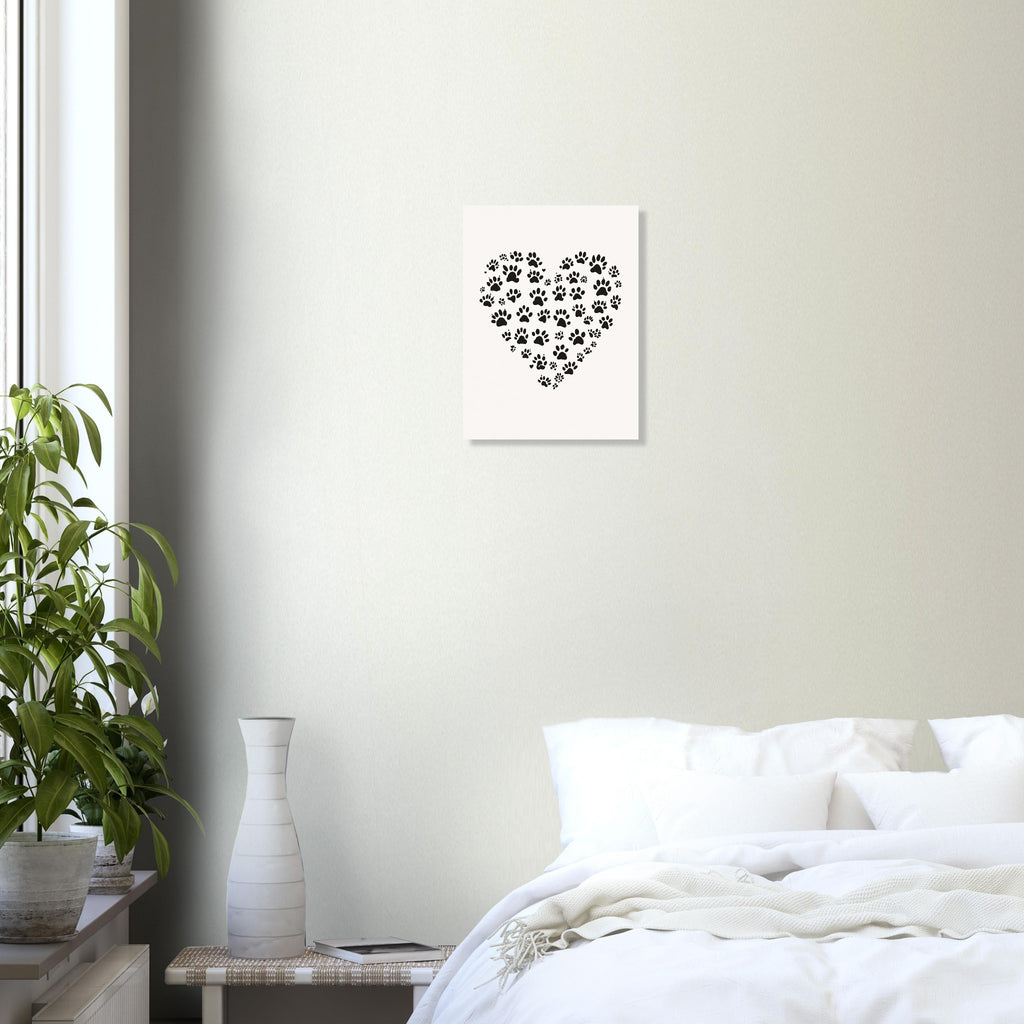 Cat Paw Prints Art Print Art Print — detail view | Wild Thread Co