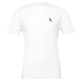 Mistle Thrush Singing Storm T-Shirt — detail view | Wild Thread Co