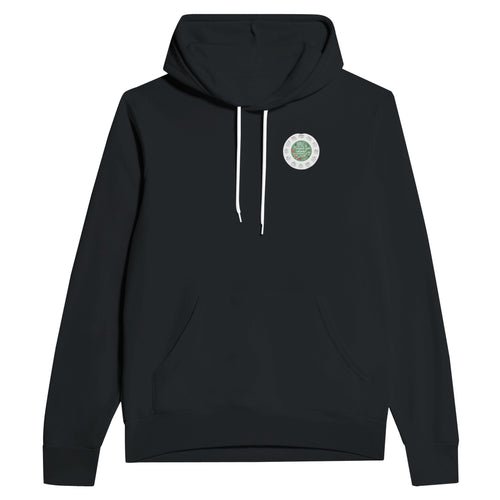 Allotment Circular Seasonal Calendar Hoodie — detail view | Wild Thread Co