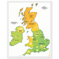 Gorpcore Weather Obsession Framed Art Print — detail view | Wild Thread Co
