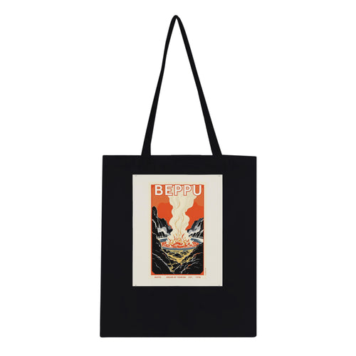 Beppu Vintage Travel Poster — Tote Bag | Wild Thread Co