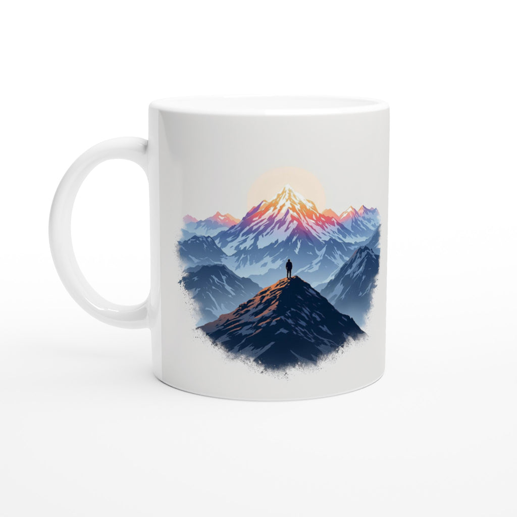New Day Mountain Light Alpenglow — Mug | Wild Thread Co UK