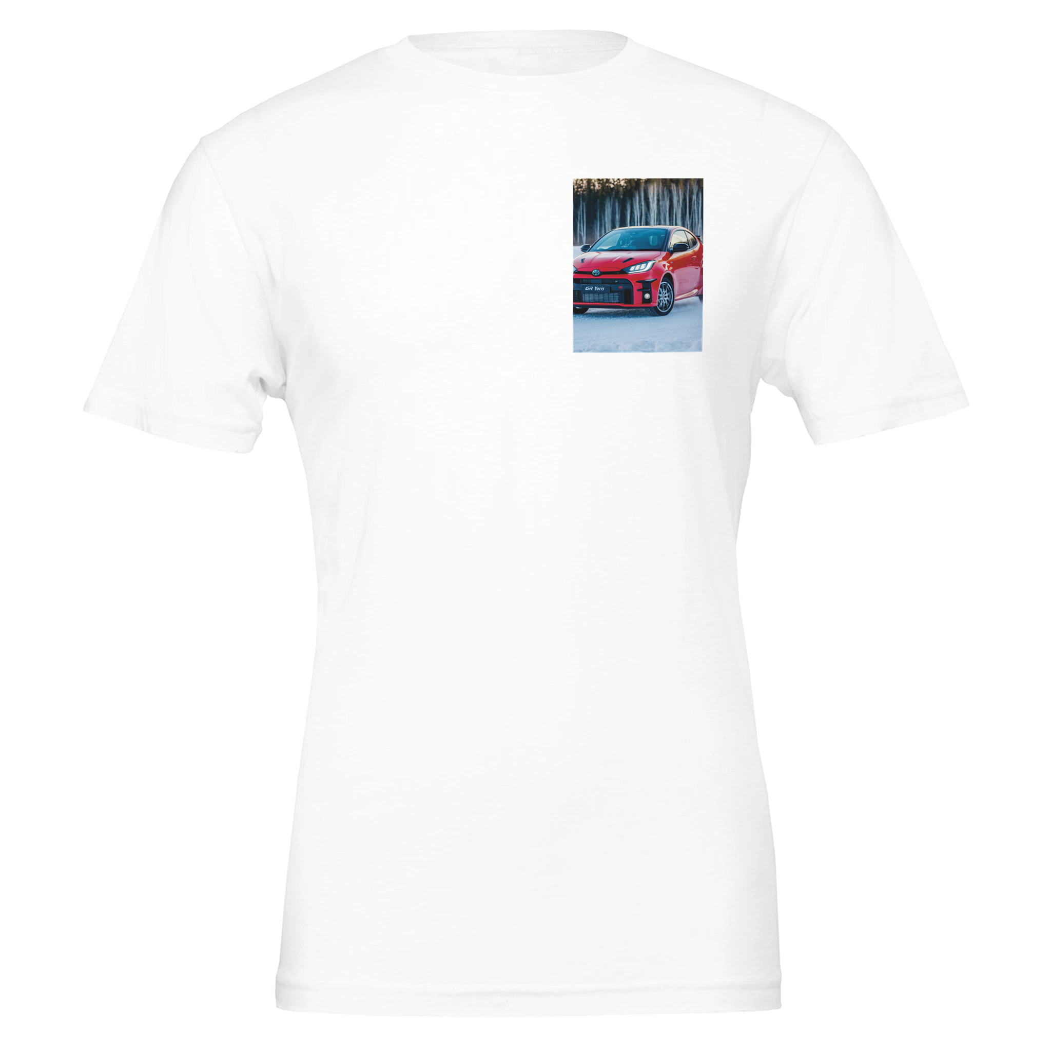 Toyota Gr Yaris T-Shirt Unisex Cotton Tee UK T-Shirt — detail view | Wild Thread Co