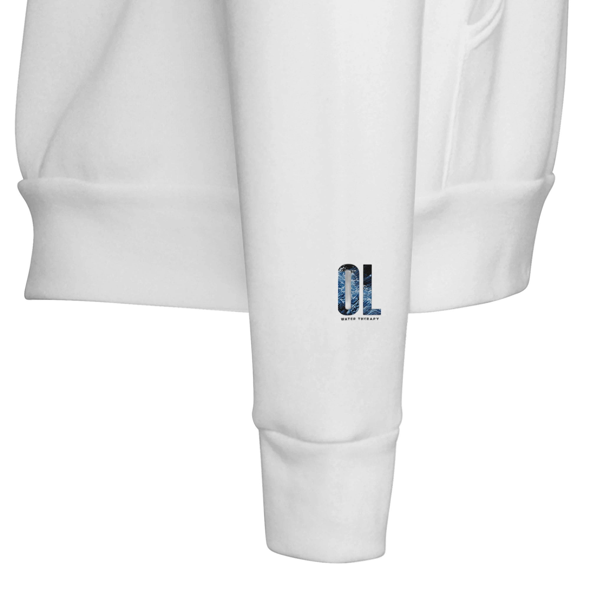 Cold Water Therapy Wild Swimming Hoodie — detail view | Wild Thread Co