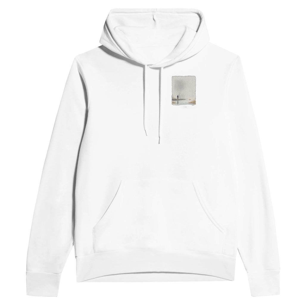 Chalk Stream Trout Rising Mayfly — Hoodie | Wild Thread Co UK