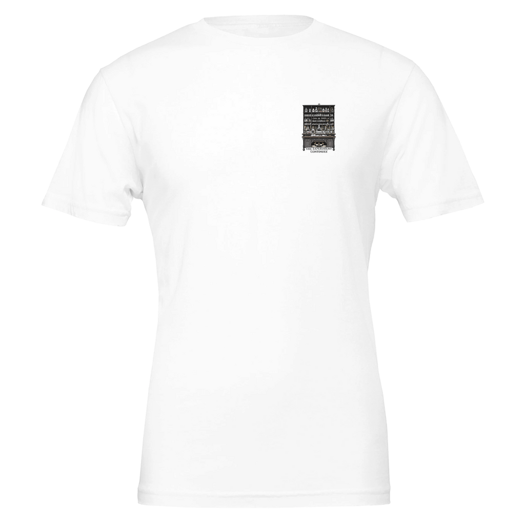 Dark Academia Victorian Laboratory T-Shirt — detail view | Wild Thread Co