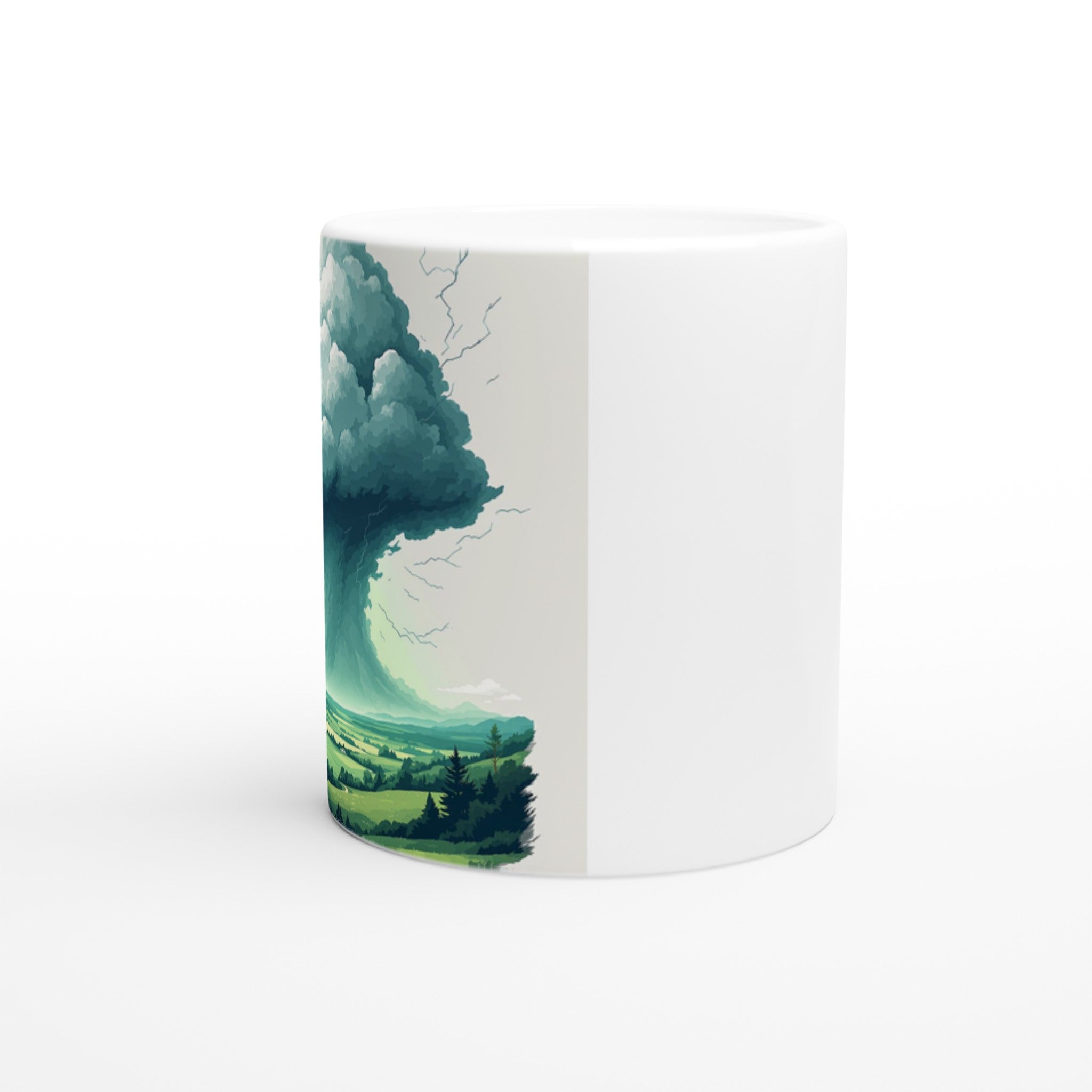 Thunderstorm Valley Mug — detail view | Wild Thread Co