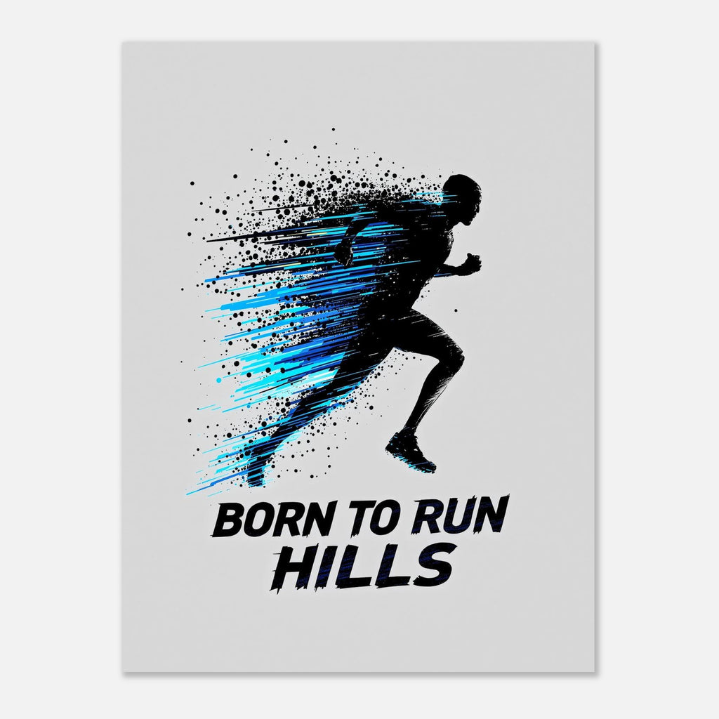 Trail Running Art Print Art Print — detail view | Wild Thread Co