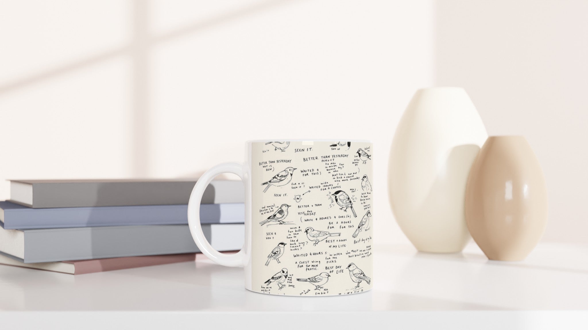 Gorpcore Birdwatching Obsession Mug Coffee Tea Ceramic 11oz — Mug | Wild Thread Co