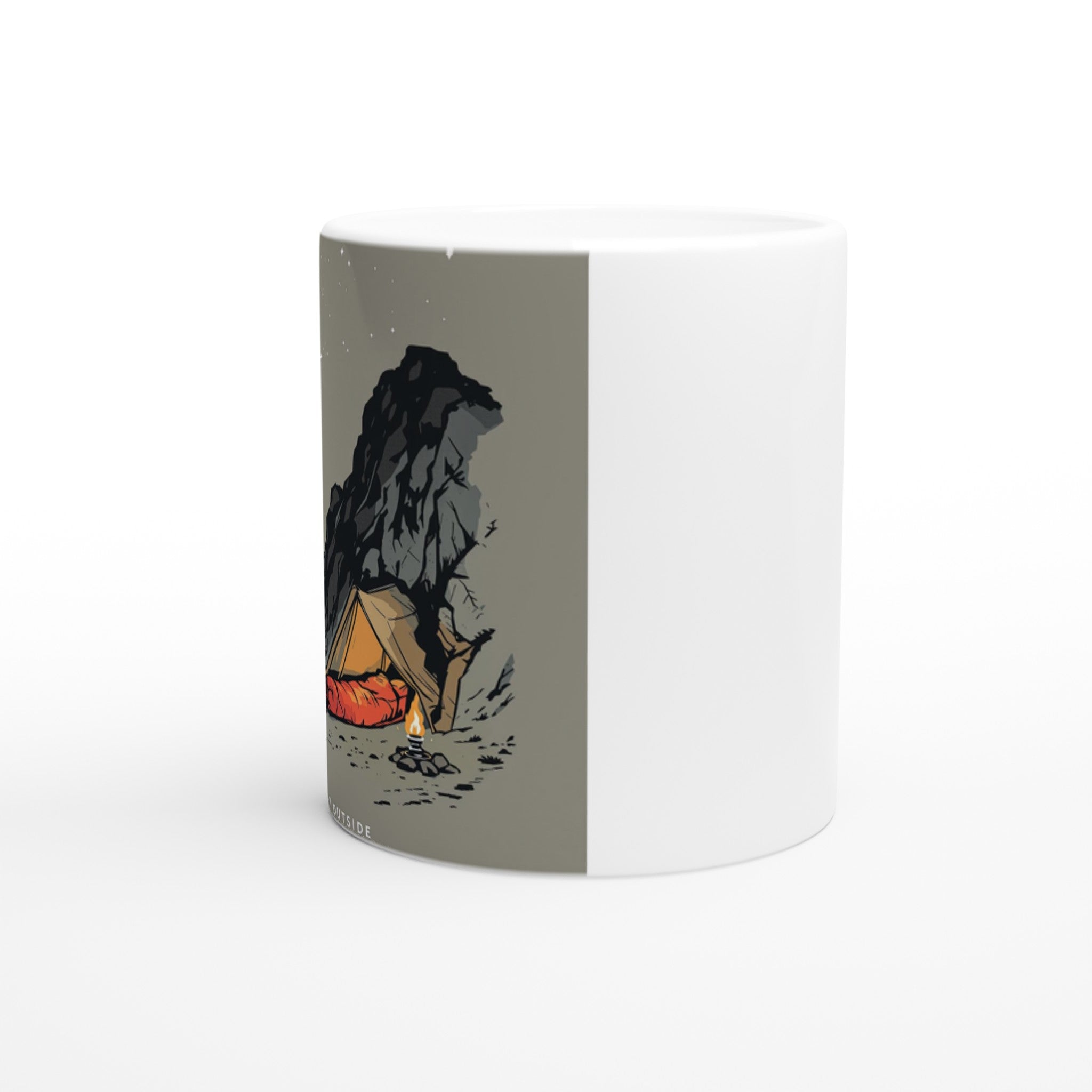 Wild Camping Bivouac Mug — detail view | Wild Thread Co