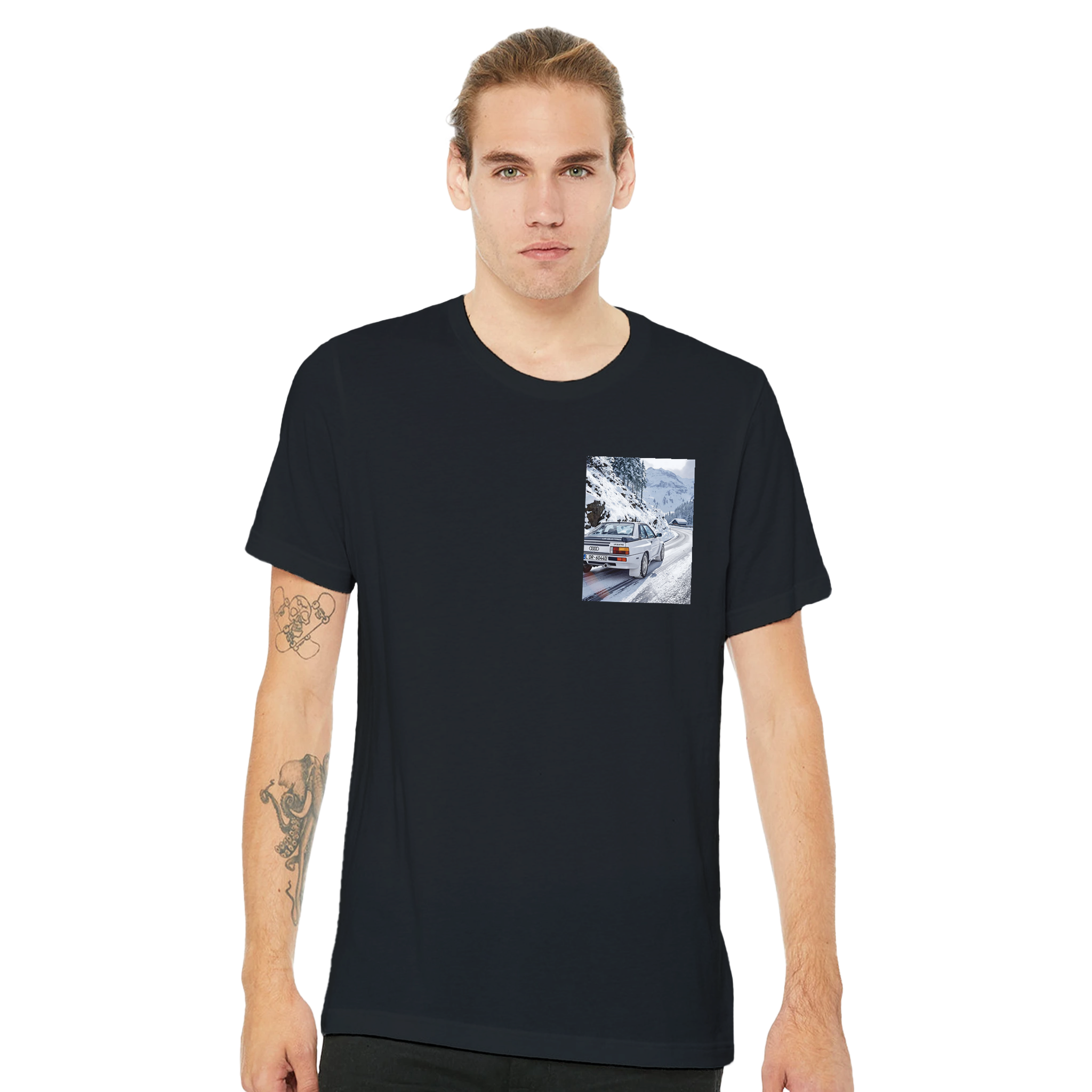 Audi Quattro Ur T-Shirt — detail view | Wild Thread Co