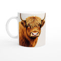 Highland Cattle Portrait — Mug | Wild Thread Co UK
