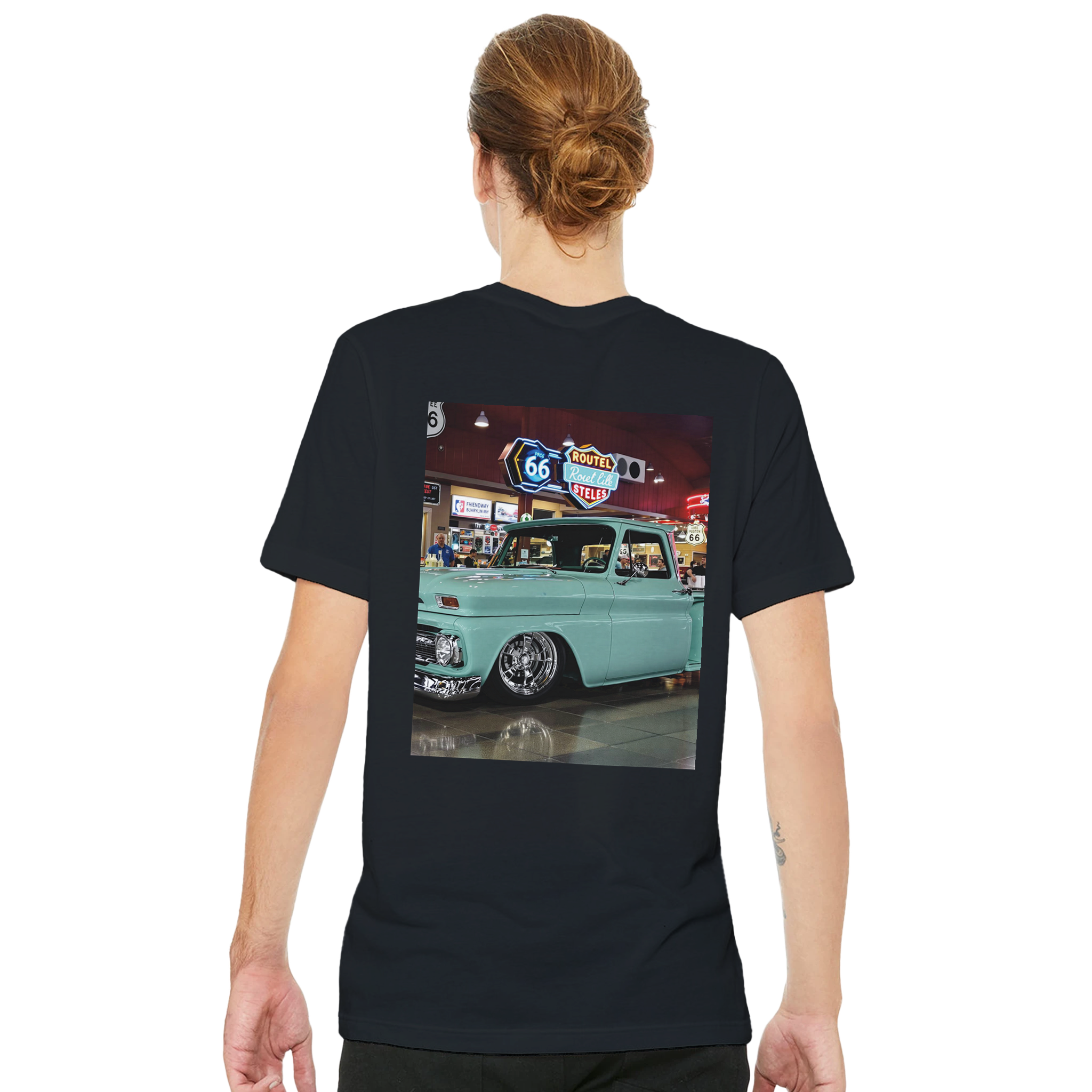 Chevy C10 Stepside T-Shirt — detail view | Wild Thread Co