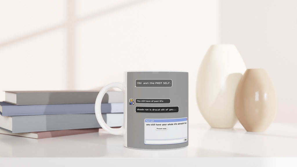 Y2k Msn Messenger Shirt Mug — detail view | Wild Thread Co