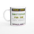 Ceefax Teletext Nostalgia Mug Coffee Tea Ceramic 11oz — Mug | Wild Thread Co