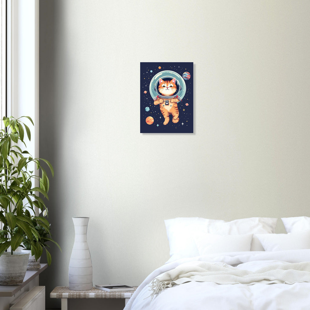 Cat Astronaut Art Print Poster Wall Art UK — Art Print | Wild Thread Co