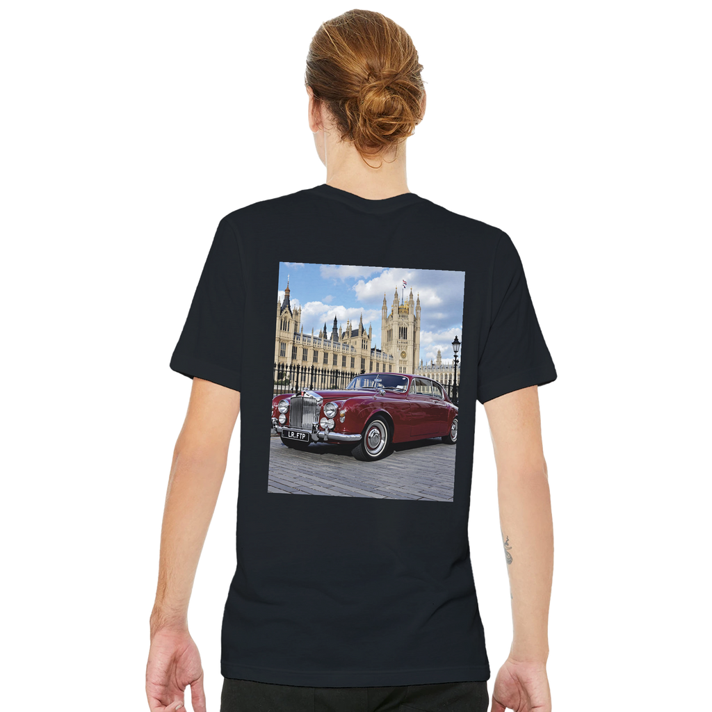 Rover P5b Coupe T-Shirt — detail view | Wild Thread Co